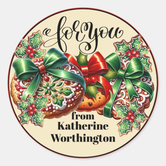 オーブンの食品シールからLovin ラウンドシール (正面)