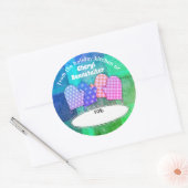 オーブンはシールのキッチンからクリスマスをミッツ ラウンドシール (封筒)