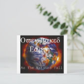 オーブンア焼いたース ポストカード (スタンド正面)