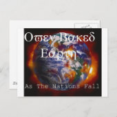 オーブンア焼いたース ポストカード (正面/裏面)