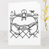 オーブンフレッシュバンズビッグ着色カードチョビーアート カード (黄色い花)