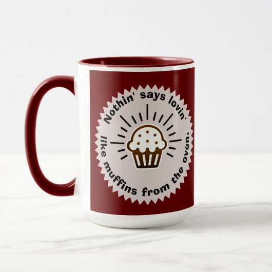 オーブンマグのマフィン マグカップ (左)