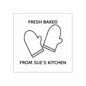 オーブンミッツアートスタンプ ラバースタンプ (インプリント)