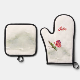 オーブンミットとパンホルダー 鍋つかみ&鍋敷きセット