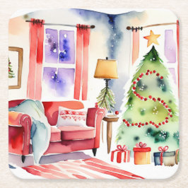 オーブンミットとポットホルダー スクエアペーパーコースター