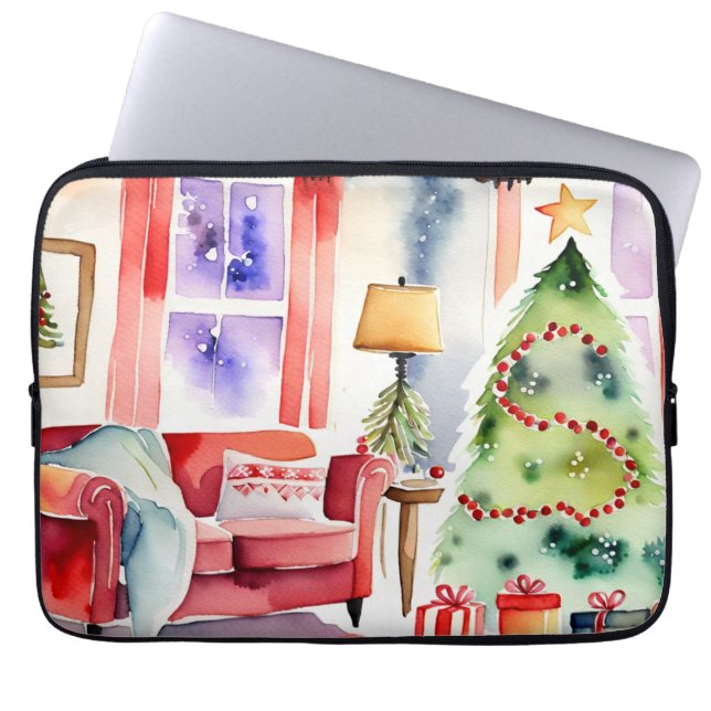 オーブンミットとポットホルダー ラップトップスリーブ (正面)