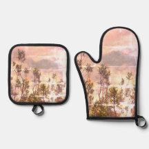 オーブンミットとポットホルダー