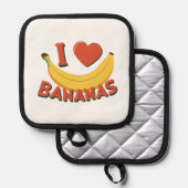 オーブンミットとポットホルダー 鍋敷き (正面/裏面)