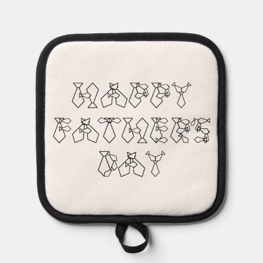 オーブンミットと鍋敷き 鍋敷き (正面)