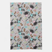 オーブンミットハロウィーンベーキングベスティスグレー キッチンタオル (縦)