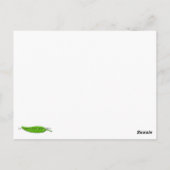 オーブン温度変換ポストカード ポストカード (裏面)