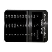 オーブン温度変換磁石 マグネット (横)