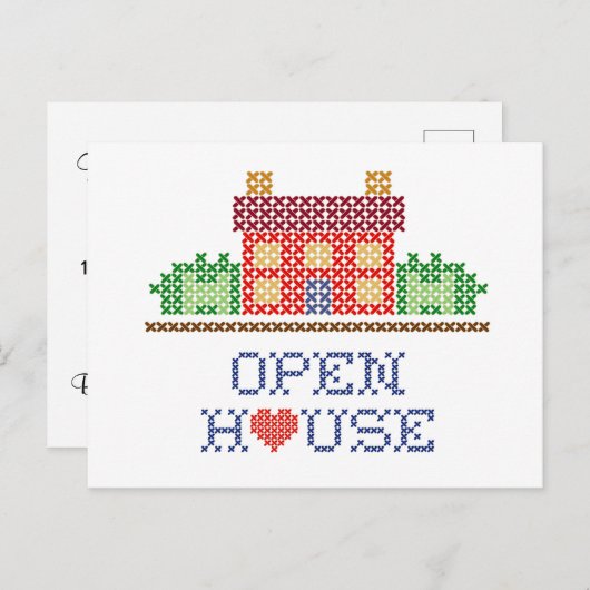 オープカスタマイズンハウスはがき ポストカード (正面/裏面)