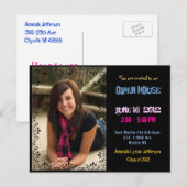 オープカラフルンはがき インビテーションポストカード (正面/裏面)