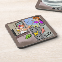 オープストリベット懸命プラスチックコースター コースター