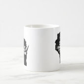 オープスニーク過去ヤソーウィスコンシンマップ引用文州 コーヒーマグカップ (中央)