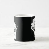 オープスニーク過去ヤソーウィスコンシン州マップ引用文 コーヒーマグカップ (中央)