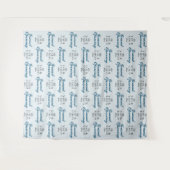 オープニングイベント用カスタム背景ステップリピート タペストリー (正面(横))