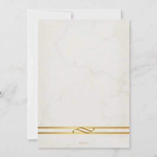 オープニングドア秋の退職パーティー 招待状 (裏面)