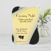 オープニングナイトシアター金ゴールド招待状 招待状 (スタンド正面)