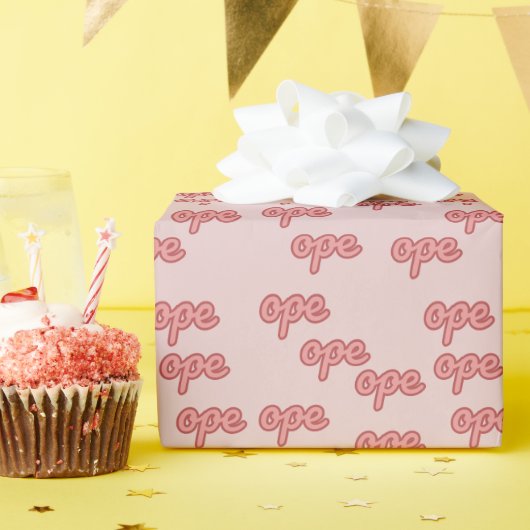 オープミッドウェスタンおもしろい引用文ラッピング紙 ラッピングペーパー (誕生日パーティー)