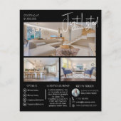 オープモダンンハウスの上場実在財のチラシ チラシ (正面)