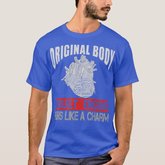 オープンおもしろいハートバイパス手術の回復の取得 Tシャツ (正面)