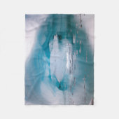 オープンアーチアイスバーグ |南極 フリースブランケット (正面)