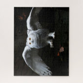 オープンウィング付きスノーフクロウ16x20 520pc jpcnm ジグソーパズル (縦)