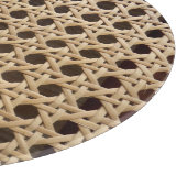 オープンウィーブラタンケインガラスの切り板 カッティングボード (角)