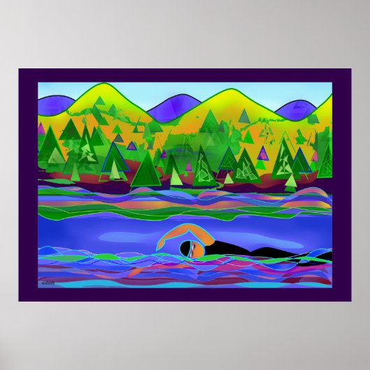 オープンウォーターソロ ポスター (正面)