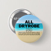 オープンウォーター泳ぐ人ギフトシースイミング 缶バッジ (正面&裏面)