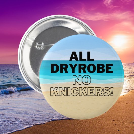 オープンウォーター泳ぐ人ギフトシースイミング 缶バッジ