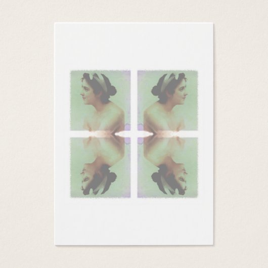 オープンエディションACEO内の女性 (正面)