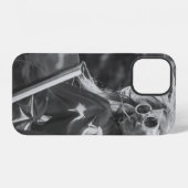 オープンカーに乗った美女 iPhoneケース (裏面横)