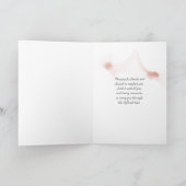 オープンガーデンドア悔やみや弔慰 カード (内部)