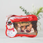 オープンギフトが家族の写真の切りファンシー抜きを公開 シーズンカード (スタンド正面)