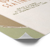 オープンシーティングサインヴィンテージアールヌーボーバイミュシャ ポスター (角)