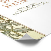 オープンシーティングサインヴィンテージアールヌーボーバイミュシャ ポスター (角)