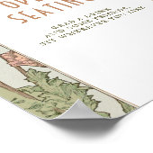 オープンシーティングサインヴィンテージアールヌーボーバイミュシャ ポスター (角)