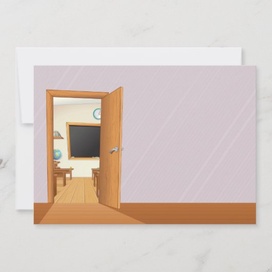 オープンドアの招待状 招待状 (正面)