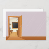 オープンドアの招待状 招待状 (正面/裏面)