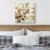 オープンドア1987 キャンバスプリント (インサイチュ (寝室))