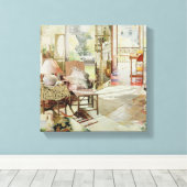 オープンドア1987 キャンバスプリント (インサイチュ (ウッドフロア))