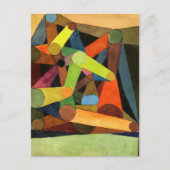 オープンドマウンテン抽象芸術ポールクレー ポストカード (正面)