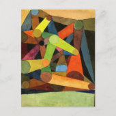 オープンドマウンテン抽象芸術ポールクレー ポストカード (正面)