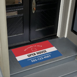オープンハウスのウェルカムサイン ドアマット