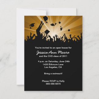 オープンハウスの卒業案内 招待状