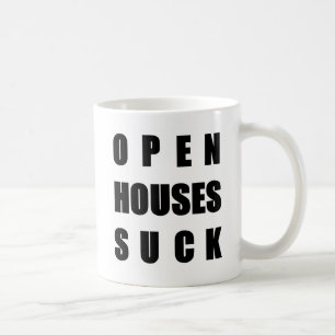 オープンハウスは吸います コーヒーマグカップ