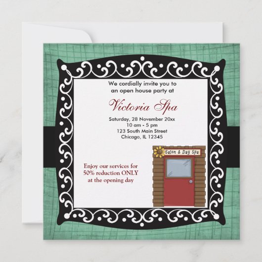 オープンハウススパビジネス 招待状 (正面)
